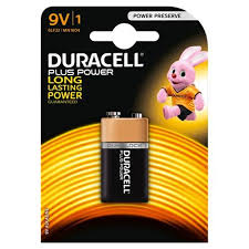 Duracell BATTERIA PLUS100 TRANSISTOR 9V 1604